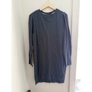 Prana Women's Blue Sweater Dress | Size Large